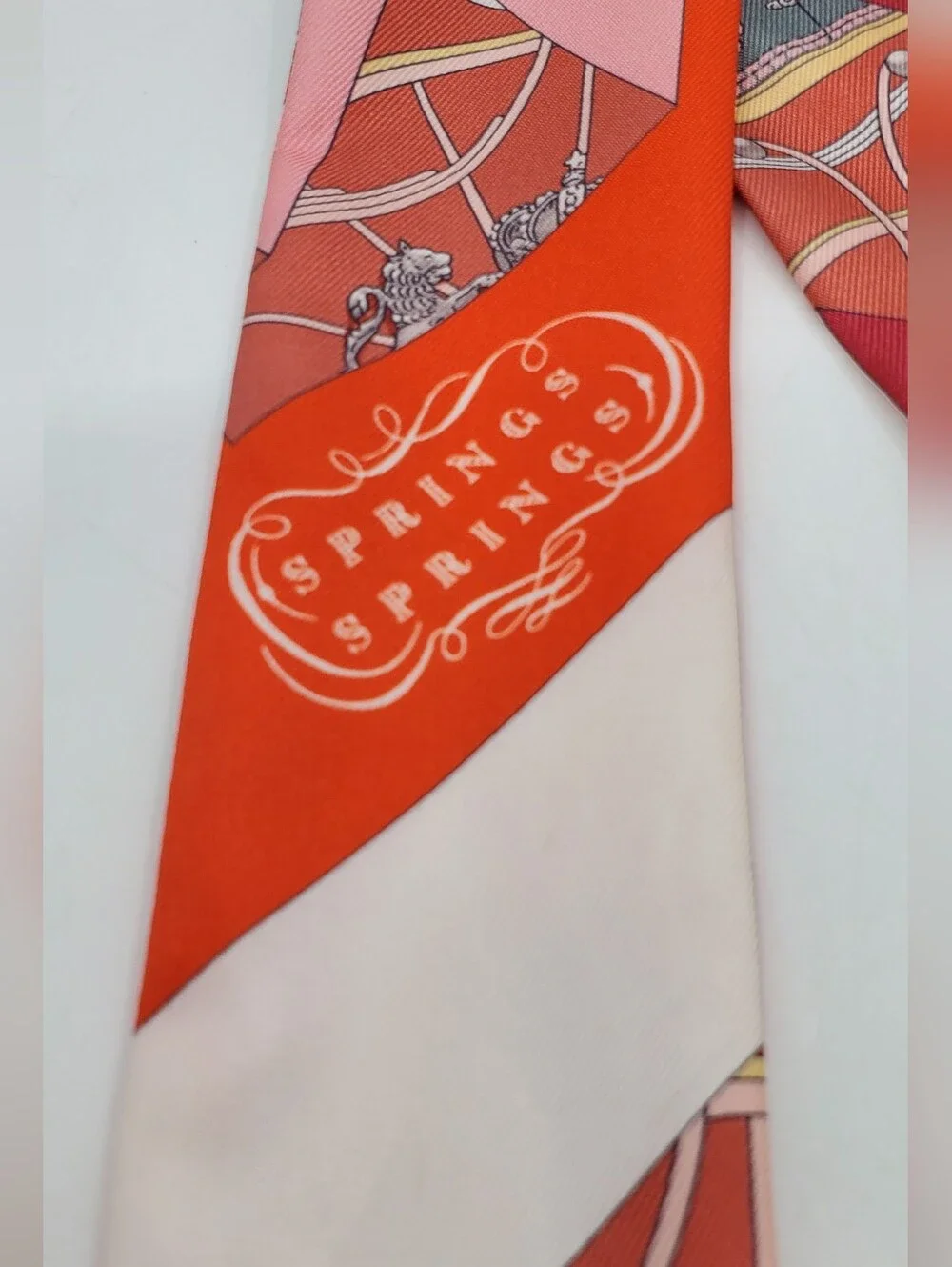 Hermes Spring Twilly Scarf - Picture 3 of 10